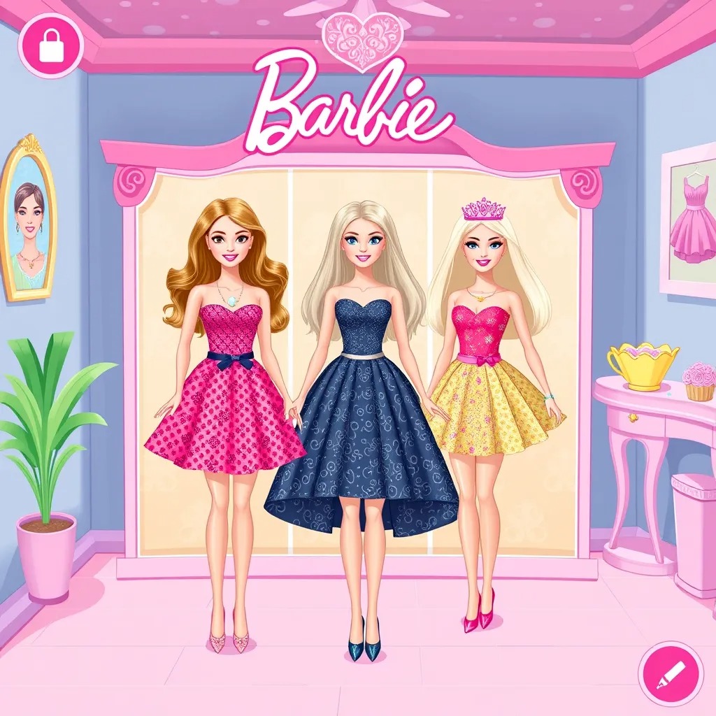 Barbie-Inspired Dress-Up Games