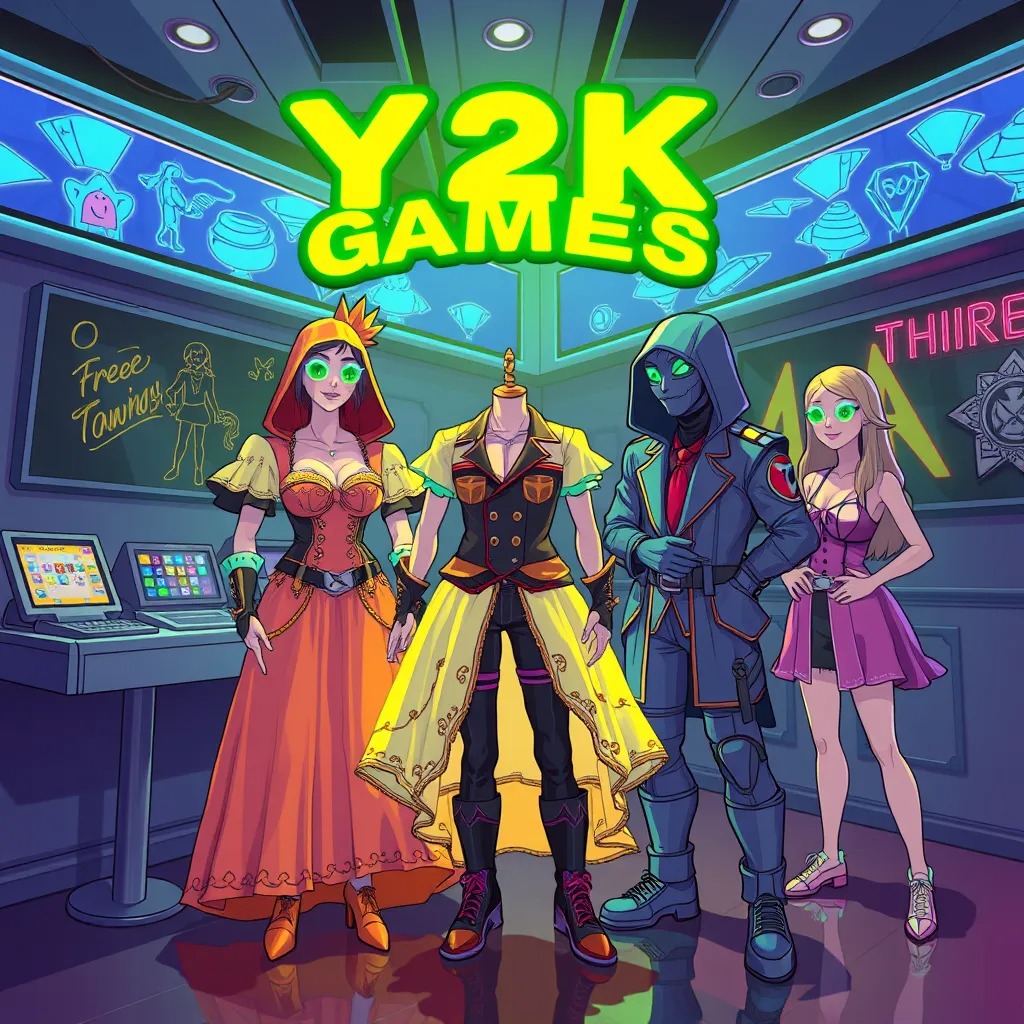 Y2K Games dress up