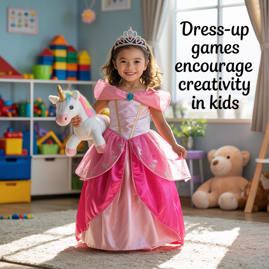 Dress-Up Games Encourage Creativity in Kids