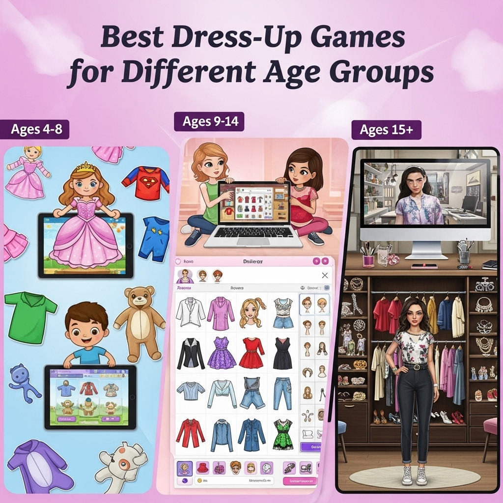 Best Dress-Up Games for Different Age Groups