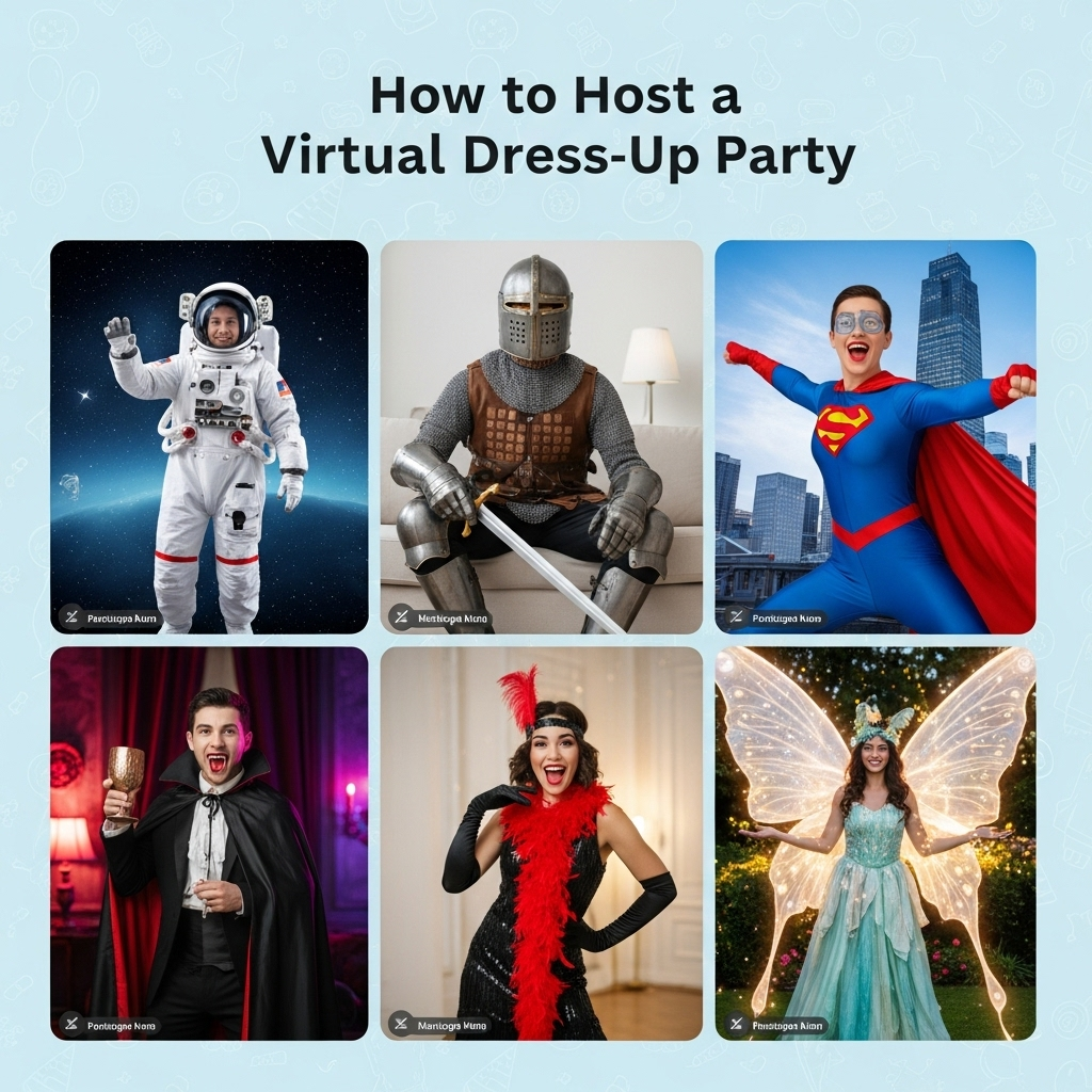 How to Host a Virtual Dress-Up Party