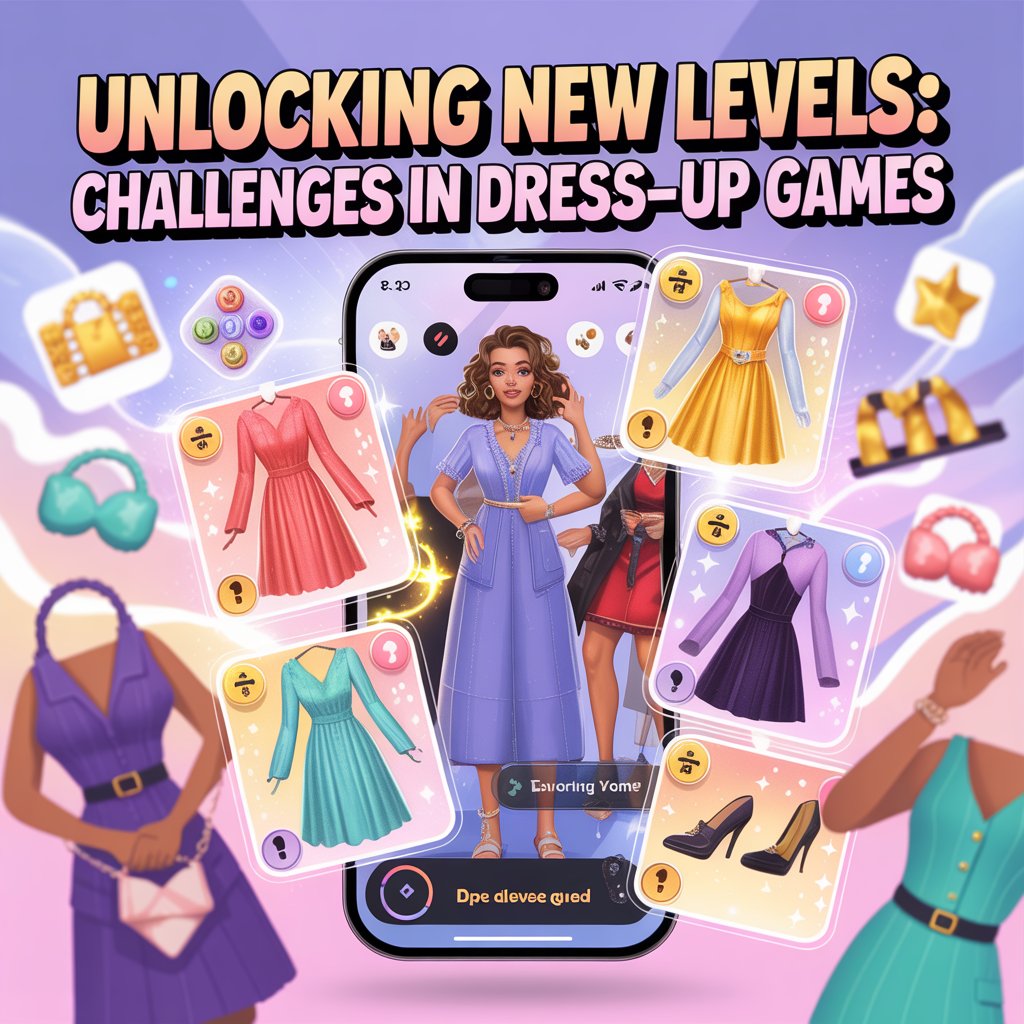 Unlocking New Levels Challenges in Dress-Up Games
