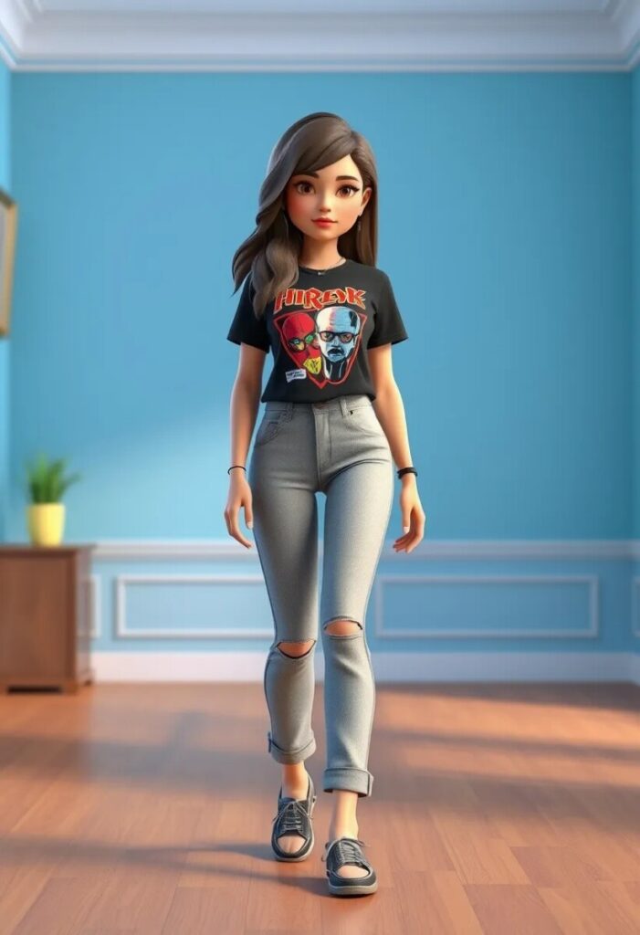 Graphic Tee Street Style