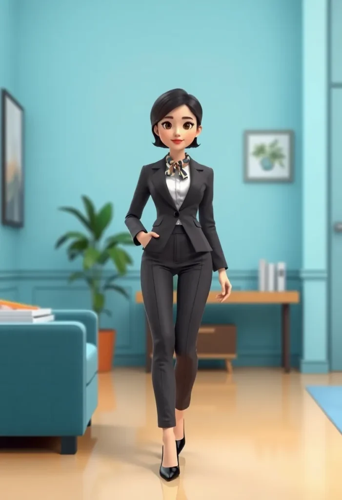  Office Power Suit The Corporate Warrior