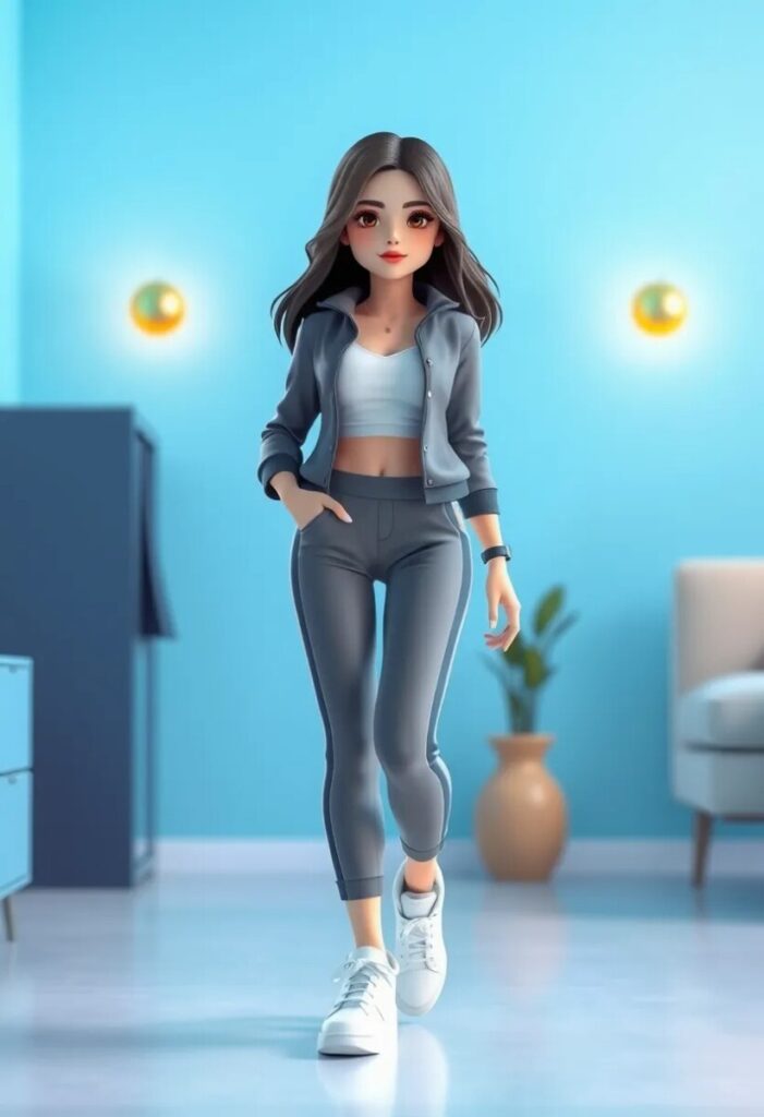 Sporty Luxe Athletic Elegance