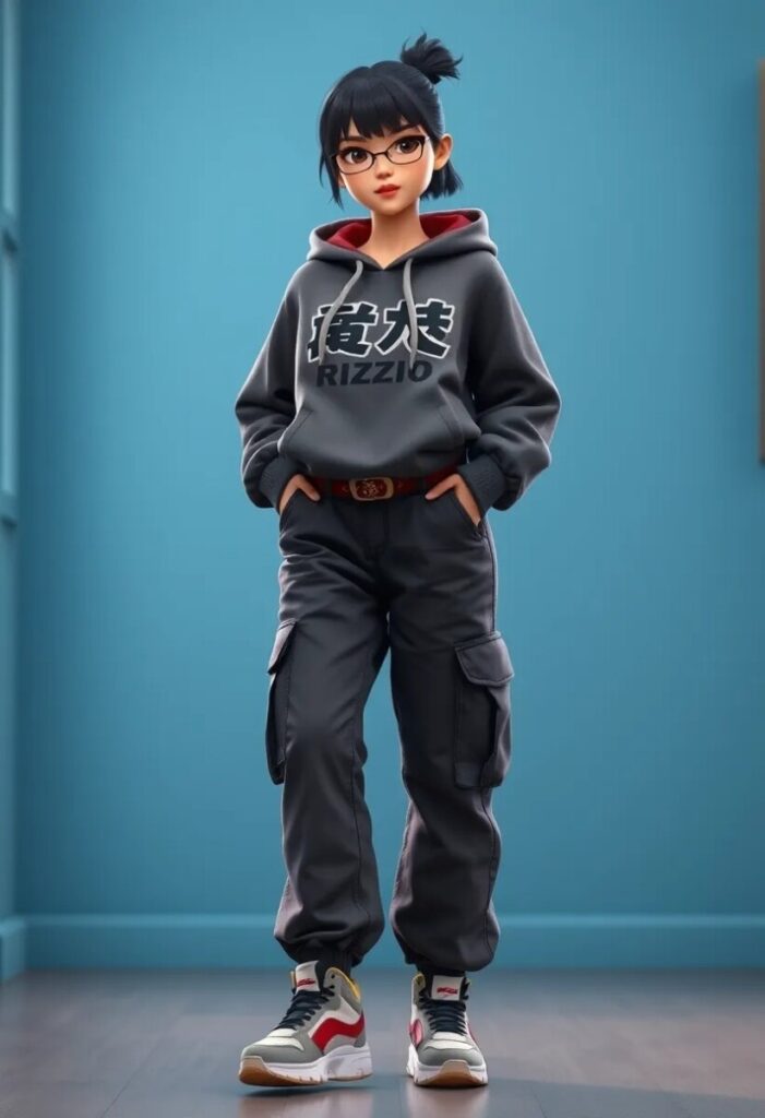 Streetwear Fusion Urban Douyin Edge