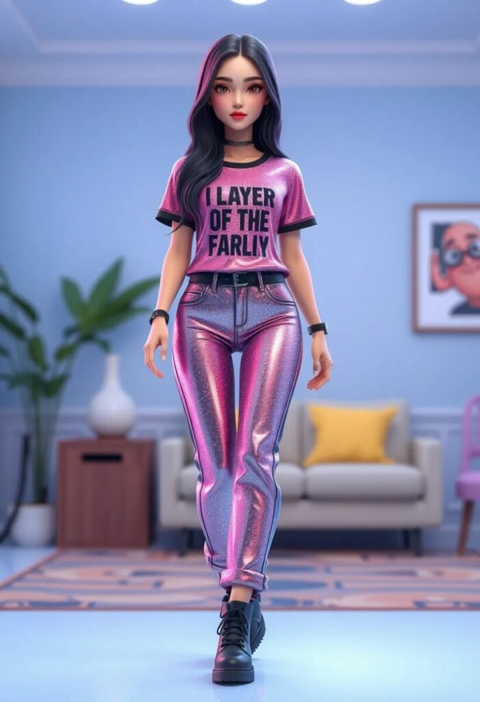 The Y2K Revival Glitter and Graffiti