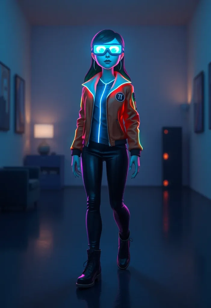 Cyberpunk Survivor Look Neon Meets Nuclear Fallout