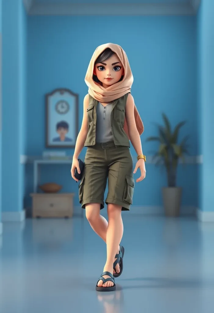 Desert Raider Look Heatwave Elegance