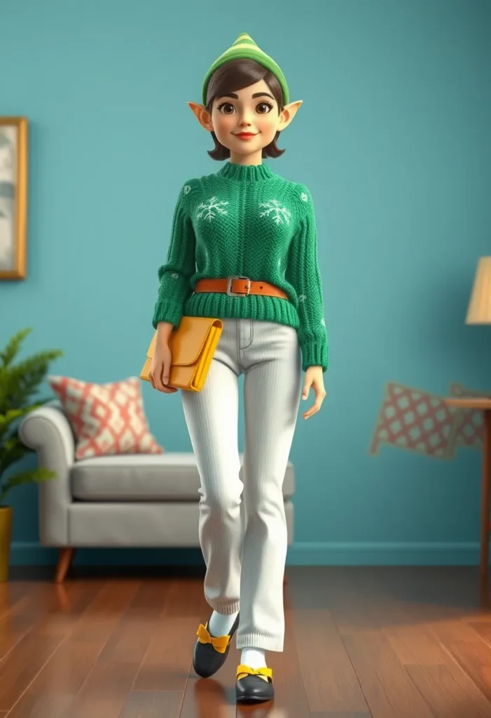 Elf's Buddy Style That Sparkles