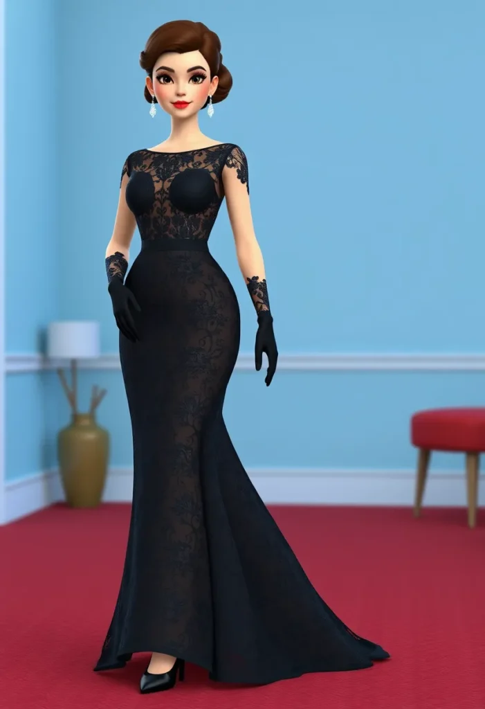 Lace Ball Gown Grandeur