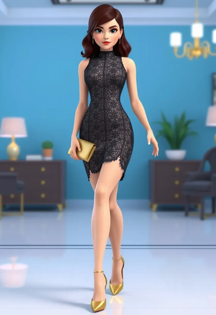 Modern Lace Fashionista Style