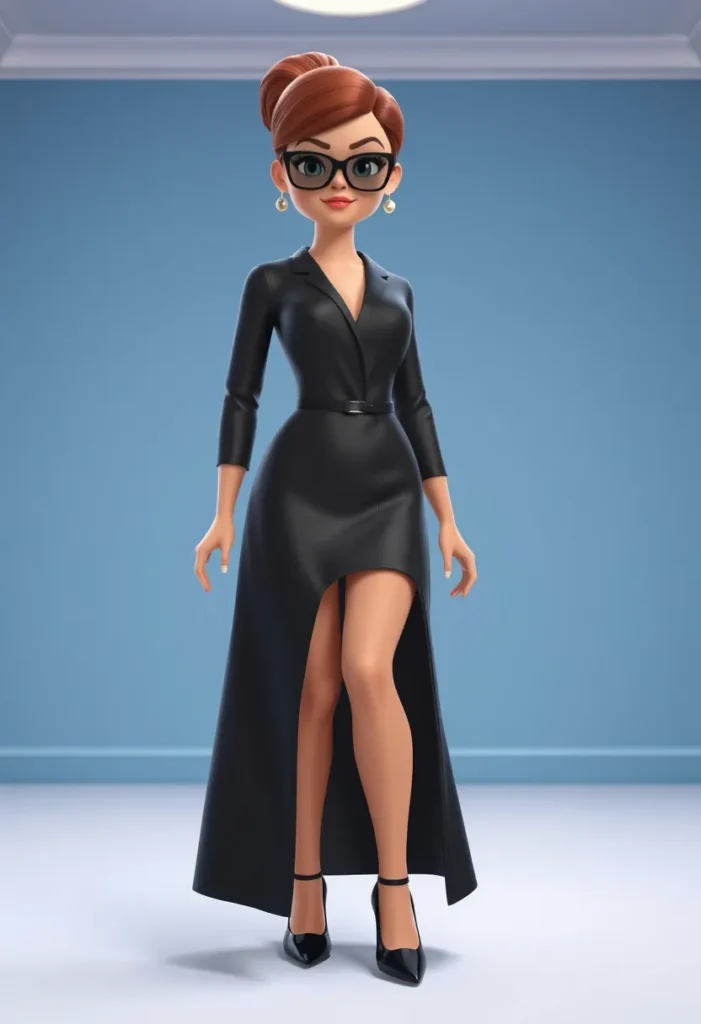 Posh Spice Classic Black Elegance