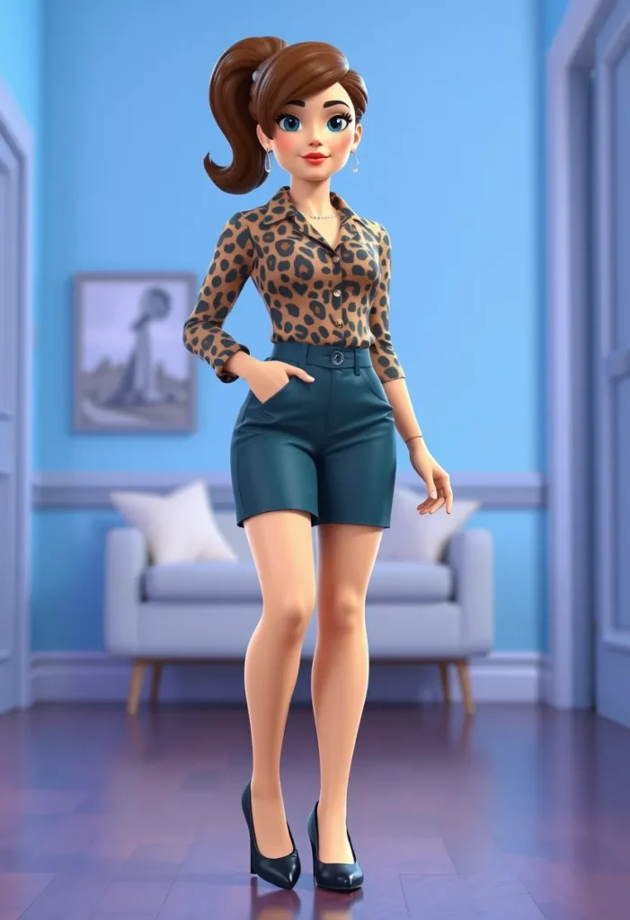 Scary Spice: Wild Leopard Print Edge