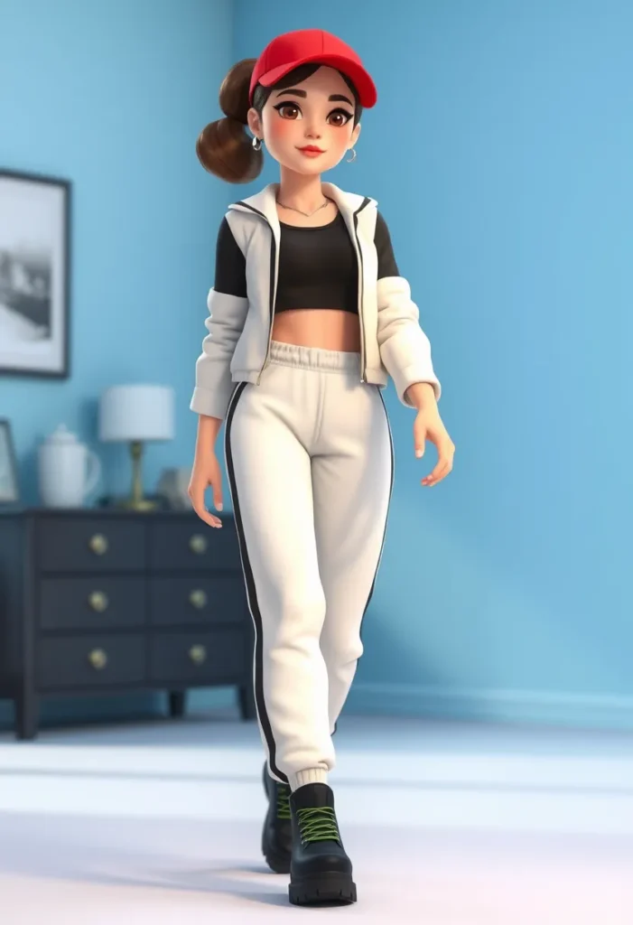 Sporty Spice Athletic Chic Redefined