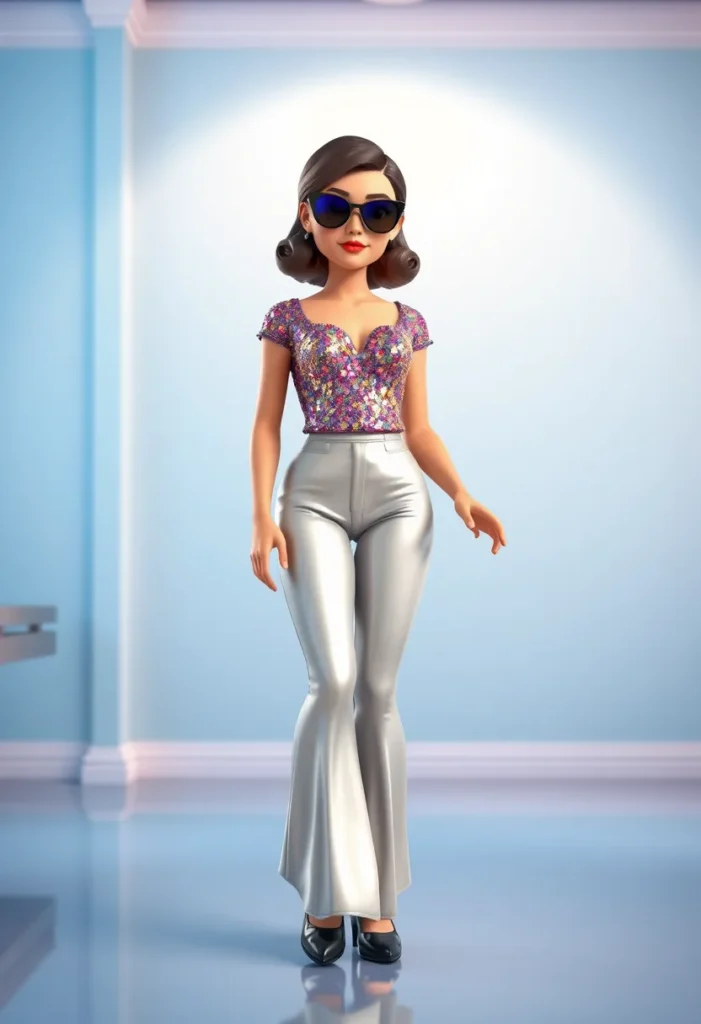 Disco Diva Spice: Retro Glamour