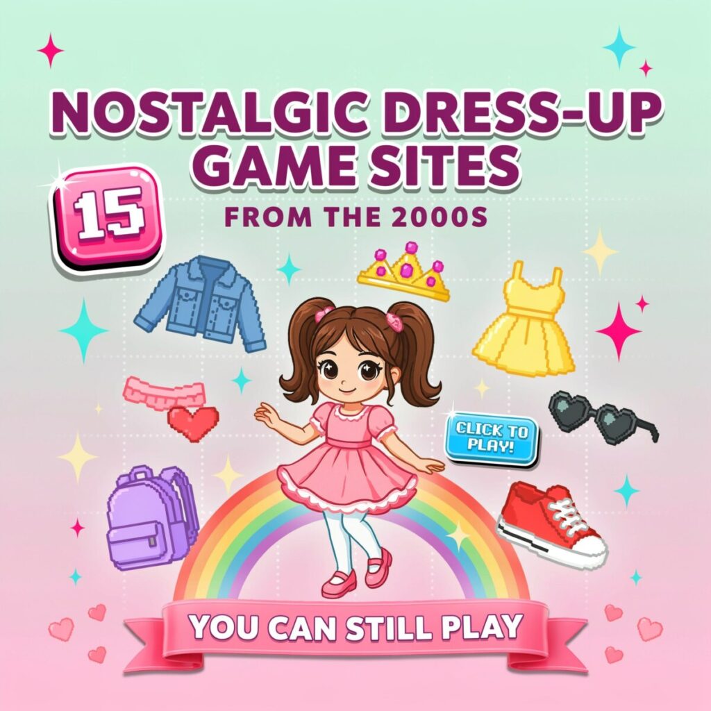 15 Nostalgic 2000s Dress-Up Games and Flash Sites You Can Still Play Today