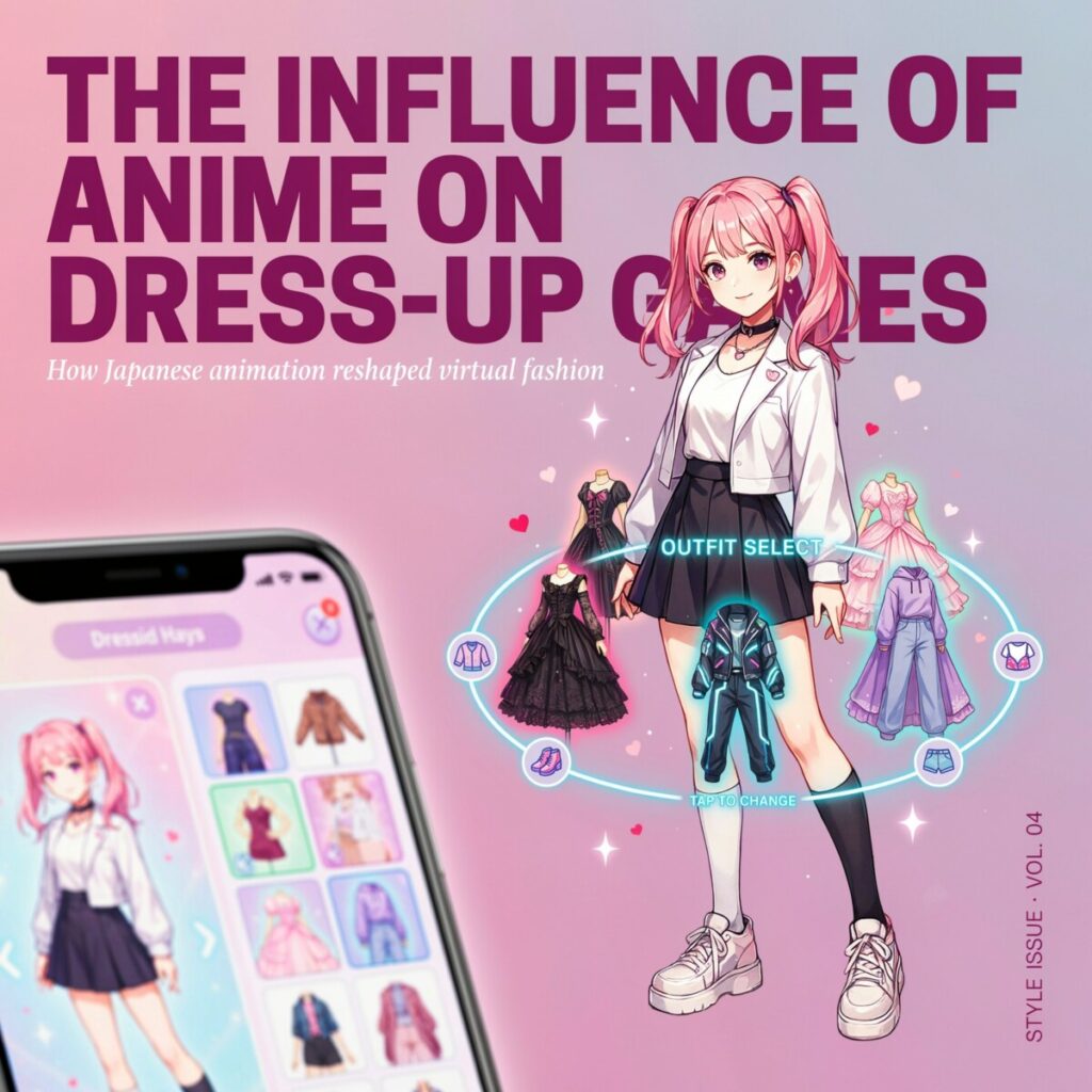 The Influence of Anime on Dress-Up Games